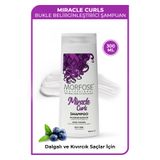 Morfose Miracle Curls Yaban Mersini ve Keratin Içeren Bukle Belirginleştirici Şampuan