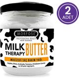 Morfose Mucizevi Saç Bakım Kremi 200 ml 2 Adet Jojoba ve Shea Yağı İçeren Saç Koruyucu