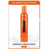 Morfose N.g. Saç Köpüğü Ultra Strong Turuncu 350 Ml