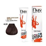 Morfose Onix 4.35 Koyu Çikolata Kahve 60 ml Tüp Saç Boyası