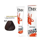 Morfose Onix 6.3 Koyu Kumral Dore 60 ml Tüp Saç Boyası
