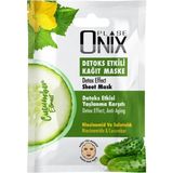Morfose Onıx Detoks Kağıt Yüz Maskesi 20 ml (Cucumber) - 1