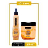 Morfose Süt+bal fön suyu+saç maskesi