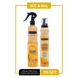 Morfose Süt+bal saç köpüğü+fön suyu