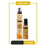Morfose Süt+bal saç köpüğü+saç serumu
