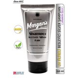 Morgan's Pomade Grey Silver Shampoo - Beyaz ve Gri Saçlar için Erkek Şampuanı 150 ml