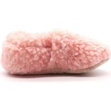 Morgedan Açık Pembe Unisex Bebek Peluş Patik