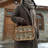 Morgen Craft Ager Anadolu Çanta - %100 El Yapımı - Kalıp - 26x18x7,5 cm