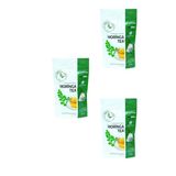 Morıa Moringa Çay (Moringa Çayı) 60 Süzen Poşet 1 Aylık Kullanım 3'Lü Set