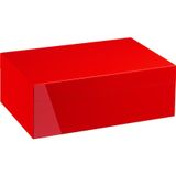 Morici Collection Italy Handmade Humidor Puro Kutusu - Roma Collection- Red- 50's