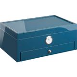Morici Collection Italy Handmade Humidor Puro Kutusu - Roma Collection- Special Club Edition- Sugar Paper- 100's