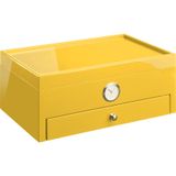 Morici Collection Italy Handmade Humidor Puro Kutusu - Roma Collection- Special Club Edition- Yellow - 100's