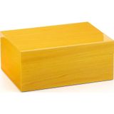 Morici Collection Italy Handmade Humidor Puro Kutusu - Roma Collection- Yellow Veined- 50's
