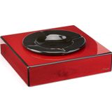 Morici Collection Italy Handmade Puro Küllük - Roma Collection- Red Veined