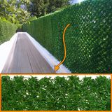 Morilu Çim Çit - Tüm Ölçülerde - Yeşil Çimli Tel - Çimli Tel Örgü - 2 x 95 M