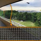Morilu Kuş Engelleme Filesi - 2 cm Göz 1.5 mm Ip - Balkon Kuş Önleme Ağı - 2,2 x 6,5 Metre