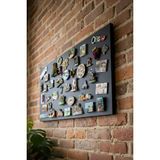 Morimora Metal Magnet Panosu - 78 x 43 cm - Boyut
