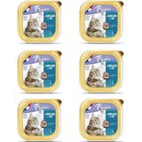 Morina Balıklı Pate Kısırlaştırılmış Ve Yetişkin Kedi Yaş Maması 100 Gr X 6 Adet