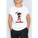 Morinna İm Sonic Boom Kirpi Shadow Çocuk Tişört T-shirt Mr-10