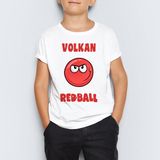 Morinna Isme Özel Red Ball 4 Crazy Kırmızı Top Redball Çocuk Tişört Mr-04 - 6 - 7 Yaş - 001-Beyaz