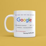 Morinna Kişiye Özel Google Dünyanın En İyi Arkadaşı Tasarımlı Kupa