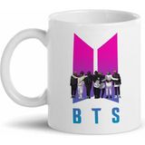 Morinna MR18 Bts Tasarımlı Beyaz Kupa
