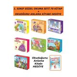 Morisik 1. Sinif Hikaye Seti 70 Kitap + Okudugunu Anlama Kitabi Hedıye