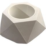 Morlalem 10CM Geometrik Saksı Silikon Kalıp K-1285, Kokulu Taş Sabun Alçı Mum Kalıbı