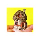 morlalem m 5,2cm Terrarium Dekoru Saman Ev Silikon Kalıp , Kokulu Taş Sabun Alçı Mum Kalıbı K-263