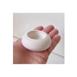 morlalem m 6,7cm Yuvarlak Top Tealight Mumluk Silikon Kalıp , Kokulu Taş Sabun Alçı Mum Kalıbı K-1359