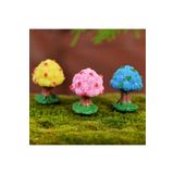 morlalem m Terrarium Için 3cm Minyatür Ağaç Silikon Kalıp Alçı Kokulu Taş Polyester Sabun Reçine K-452