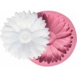 Morlalem Pembe 4,5 cm Papatya Çiçeği Silikon Kalıp K-1390 Dayanıklı Malzeme ile Yüksek Hassasiyet