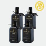 Morlea Premium Erken Hasat Soğuk Sıkım Naturel Sızma Zeytinyağı 500 Ml X 4 Adet - 2 lt