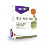 Morlife Vitamin B12 Folik Asit 30 Çiğneme Tableti