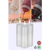 Morlimon 3 Adet 700 ml Masterchef Sızdırmaz Kapaklı Plastik Yağdanlık