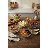 morlimon Elena 15 Cm 6 Parça Salata/Çerez/Çorba Sunum Kasesi Seti