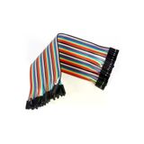 morMaker MMEP002 40 Pin Ayrılabilen Dişi-Dişi F-F Jumper Kablo-20 Cm
