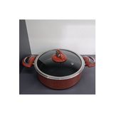 MORMAVİ TAÇ TİTAN 24 CM GRANİT ( KARNIYARIK, PİLAV,DOLMA) BASIK TENCERE
