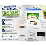 Morning Fresh Toz Matik Soda+Arap Sabunu Özel Matik ve El Deterjanı 3kğ - 3 kg