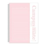 Morning Glory 1200 Çizgili Defter 21,5X15 cm Pembe 10250-89013