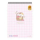 Morning Glory 1200 Çizgili Defter 25,5X18,5 cm Sepet 14500-87091 - Çok Renkli
