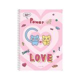 Morning Glory 2000 Çizgili Defter 25,2X17,8 cm Love 10230-88607 - Çok Renkli