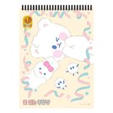 Morning Glory 2000 Çizgisiz Defter 25,5X18,5 cm Uyku 14501-89692 - Çok Renkli