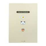 Morning Glory 2500 Çizgisiz Not Defteri 25,4x18,4 cm Fildişi 14040-88976