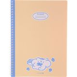 Morning Glory 4000 Çizgili Defter 26X19 cm Açık Mavi 11111-89271