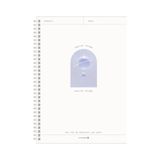 Morning Glory 4000 Çizgili Defter 26X19 cm Beyaz 11111-87799