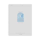 Morning Glory 4000 Çizgili Defter 26X19 cm Gri 11111-87799