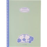 Morning Glory 4000 Çizgili Defter 26X19 cm Mavi 11111-89271