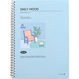 Morning Glory 4500 Çizgili Defter 26X19 cm Mavi 11131-88965