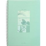 Morning Glory 4500 Çizgili Defter 26X19 cm Yeşil 11131-88965